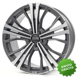Llanta exclusiva Oz Montecarlo Hlt 9.5x19 5x120 Et34 Gris Mate Oscuro