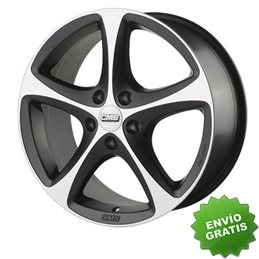 Llanta exclusiva Cms C12 7x17 Et40 Lk5/112/57.1 H2 Diamond Negro Mate