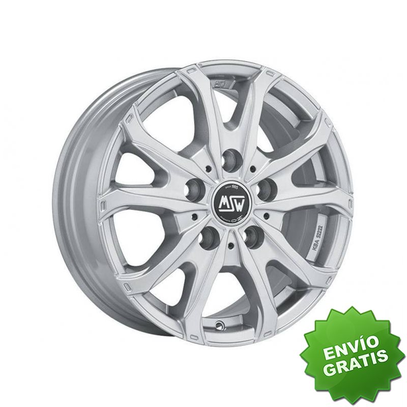 Llanta exclusiva Oz Msw 48 Van 7x16 5x108 Et46 Plata