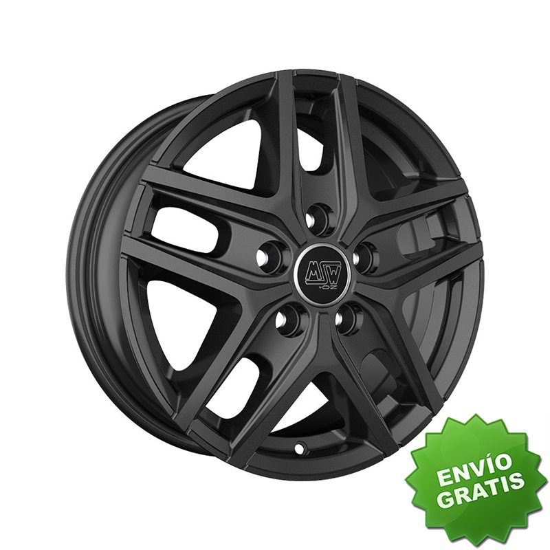 Llanta exclusiva Oz Msw 40 Van 6.5x16 5x130 Et55 Gris Oscuro Brillante