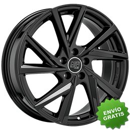 Llanta exclusiva Oz Msw 80-5 7.5x18 5x108 Et45 Negro Brillante