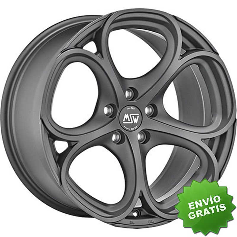 Llanta exclusiva Oz Msw 82 8x18 5x110 Et30 Matt Gun Metal