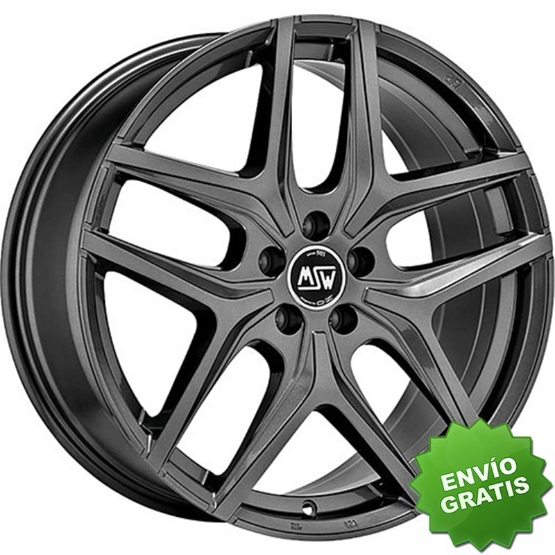 Llanta exclusiva Oz Msw 40 8x18 5x127 Et40 Gloss Gun Metal