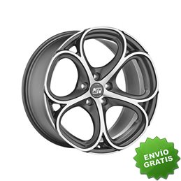 Llanta exclusiva Oz Msw 82 8x18 5x114.30 Et45 Plata Metal Mate Pulido (mgmfp)