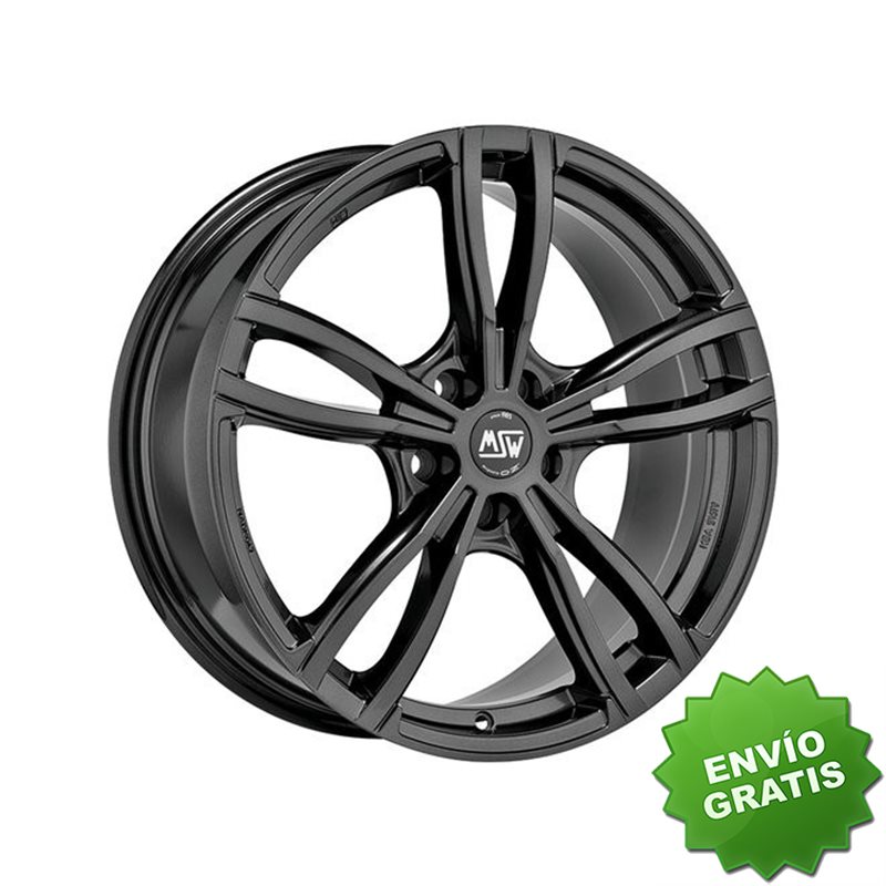 Llanta exclusiva Oz Msw 73 8.5x19 5x114.30 Et40 Gris Oscuro Brillante