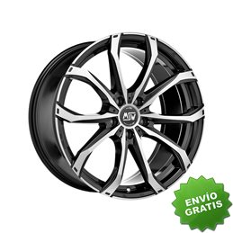 Llanta exclusiva Oz Msw 48 7.5x17 Et45 5x114.30 Black Full Polished (gbfp)