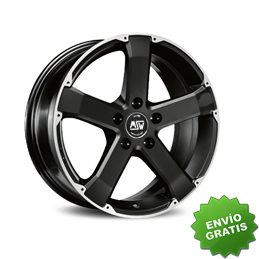 Llanta exclusiva Oz Msw 45 8x18 Et40 5x127 Matt Black Full Polished Kba Nad
