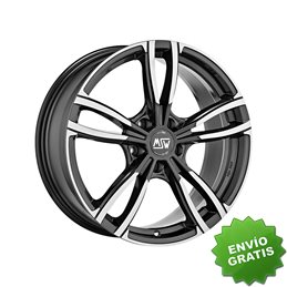 Llanta exclusiva Oz Msw 73 9x19 Et38 5x120 Gris Oscuro Brillante Pulido