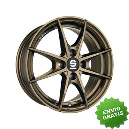 Llanta exclusiva Oz Sparco Trofeo 4 7x17 4x100 Et33 Bronce Brillante