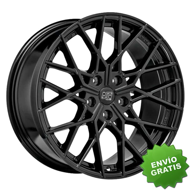 Llanta exclusiva Oz Msw 74 8x19 5x108 Et45 Negro Brillante