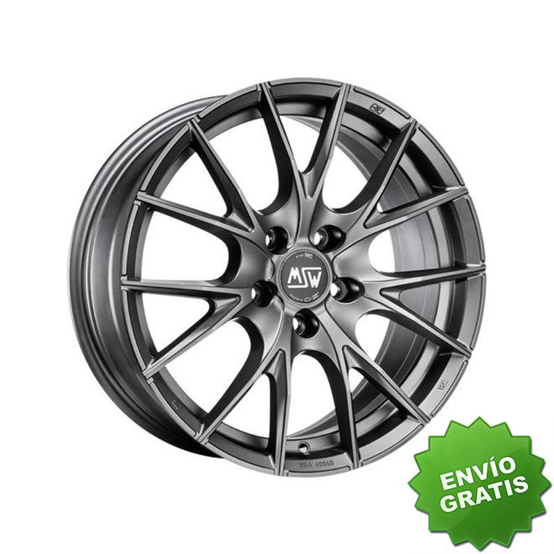 Llanta exclusiva Oz Msw 25 9x18 5x120 Et39 Titanio Mate