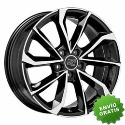 Llanta exclusiva Oz Msw 41 7.5x19 5x114.30 Et40 Negro Brillante Pulido