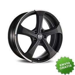 Llanta exclusiva Oz Msw 47 8x19 Et40 5x114.30 Titanio Oscuro Mate Pulido Kba Nad