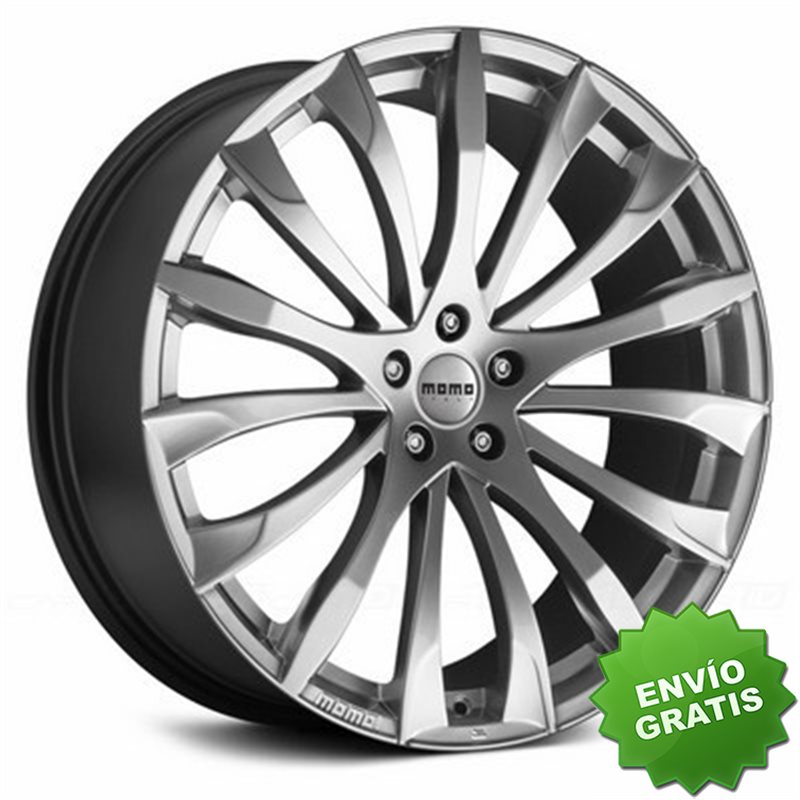 Llanta exclusiva Momo Sting Hsilver 105x20 5x112 42 79.6 Via