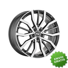Llanta exclusiva Oz Msw 49 8.5x20 5x112 Et30 Gloss Gun Metal Full Polished