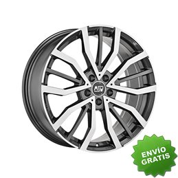 Llanta exclusiva Oz Msw 49 8.5x20 Et45 5x114.30 Plata Metal Brillante Pulido