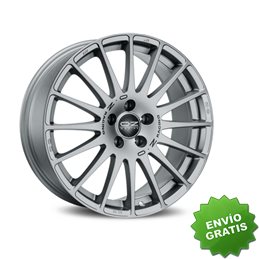 Llanta exclusiva Oz Superturismo Gt 7x17 Et44 4x100 Grigio Corsa Black Lettering Kba Via Nad