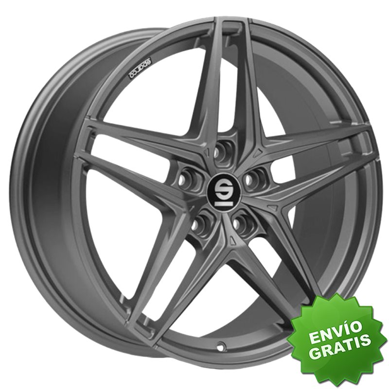 Llanta exclusiva Oz Sparco Record 8.5x19 5x112 Et30 Grafito Mate
