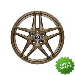 Llanta exclusiva Oz Sparco Record 8.5x19 5x108 Et45 Bronce Rally