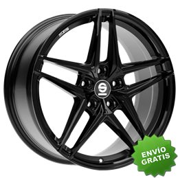 Llanta exclusiva Oz Sparco Record 8.5x19 5x120 Et47 Negro Brillante