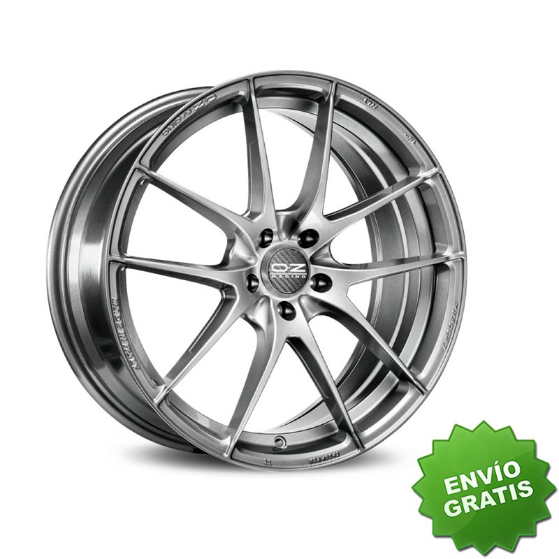 Llanta exclusiva Oz Leggera Hlt 7.5x17 Et48 5x100 Grigio Corsa Bright Kba Nad