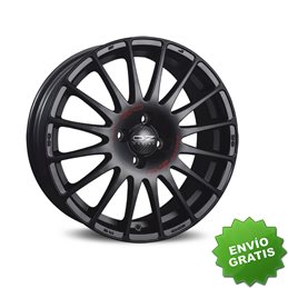 Llanta exclusiva Oz Superturismo Gt 8x18 Et35 5x112 Matt Black Red Lettering Kba Via Nad