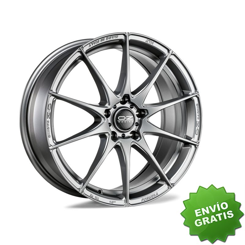 Llanta exclusiva Oz Formula Hlt 5f 9x18 Et40 5x120 Grigio Corsa Tuv