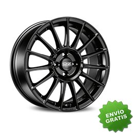 Llanta exclusiva Oz Superturismo Lm 8.5x19 Et38 5x112 Matt Black Silver Lettering Kba Nad