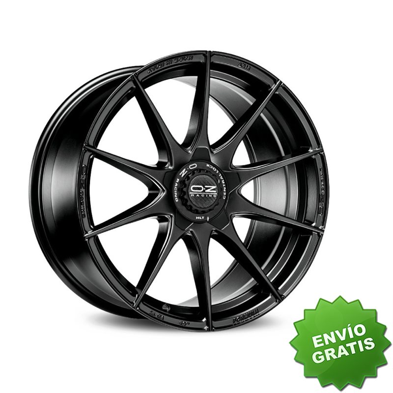 Llanta exclusiva Oz Formula Hlt 5f 10x19 Et40 5x130 Matt Black Tuv