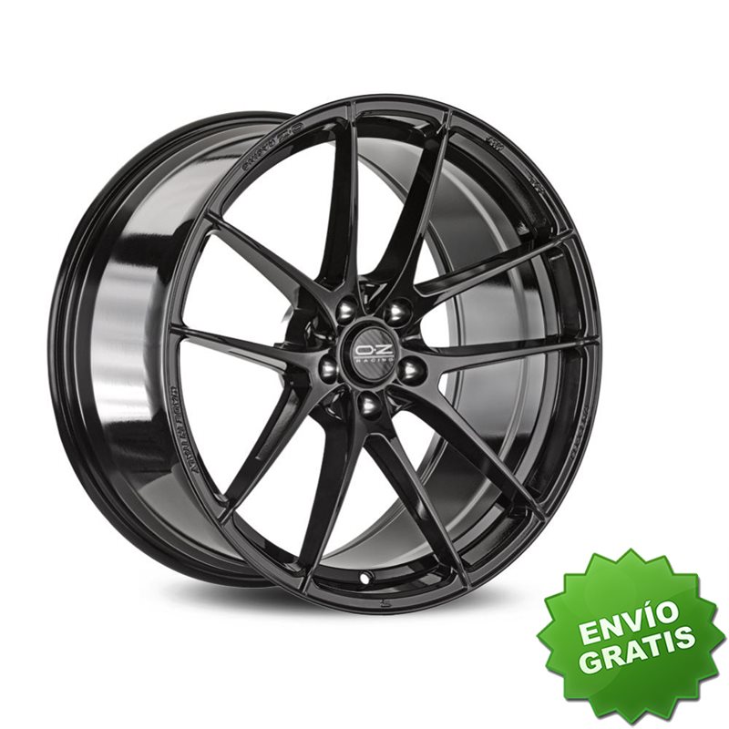 Llanta exclusiva Oz Leggera Hlt 8.5x19 5x114.30 Et38 Negro Brillante