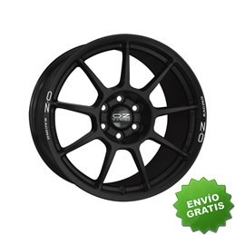 Llanta exclusiva Oz Challenge Hlt 8.5x18 5x112 Et35 Negro Mate White Lettering