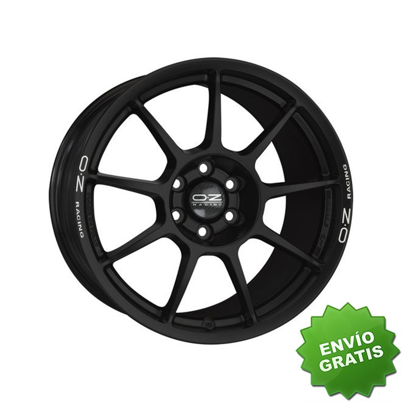 Llanta exclusiva Oz Challenge Hlt 8.5x18 5x112 Et35 Negro Mate White Lettering