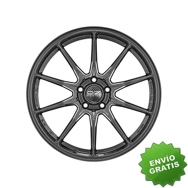 Llanta exclusiva Oz Hyper Gt Hlt 9.5x19 5x120 Et45 Star Graphite
