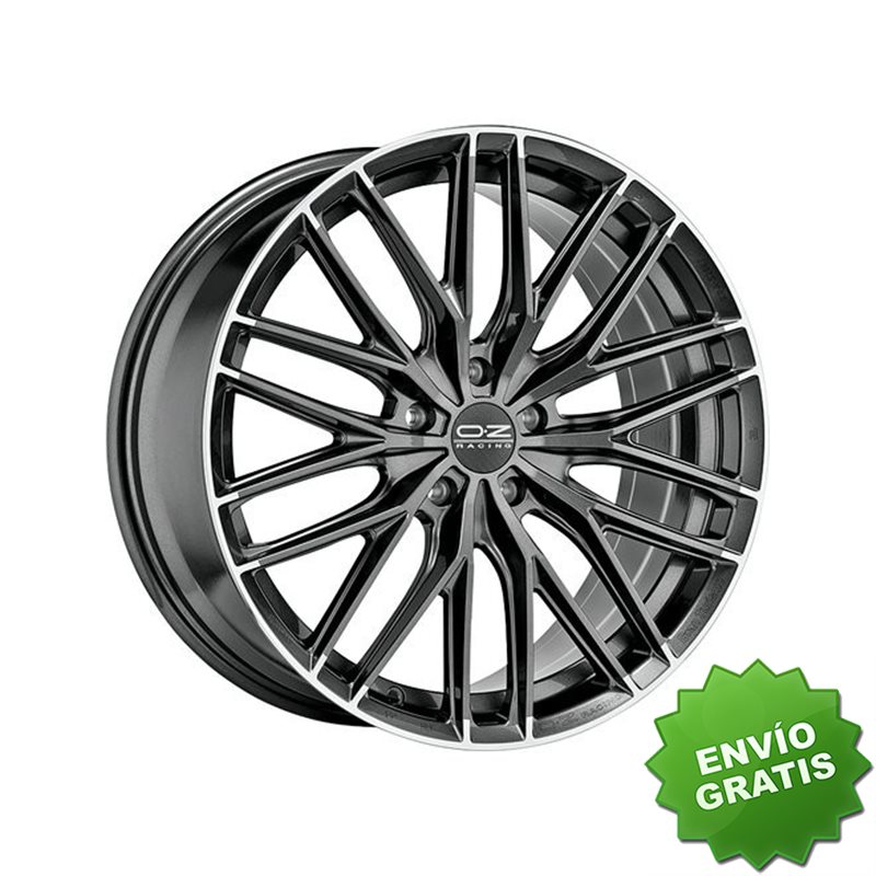 Llanta exclusiva Oz Gran Turismo Hlt 10.5x20 5x112 Et50 Star Graphite Diamond Lip