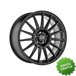 Llanta exclusiva Oz Superturismo Dakar 9x21 Et35 5x120 Matt Black Silver Lettering Kba