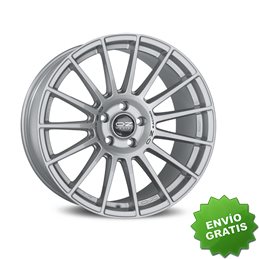 Llanta exclusiva Oz Superturismo Dakar 9.5x21 Et55 5x130 Matt Race Silver Black Lettering Kba