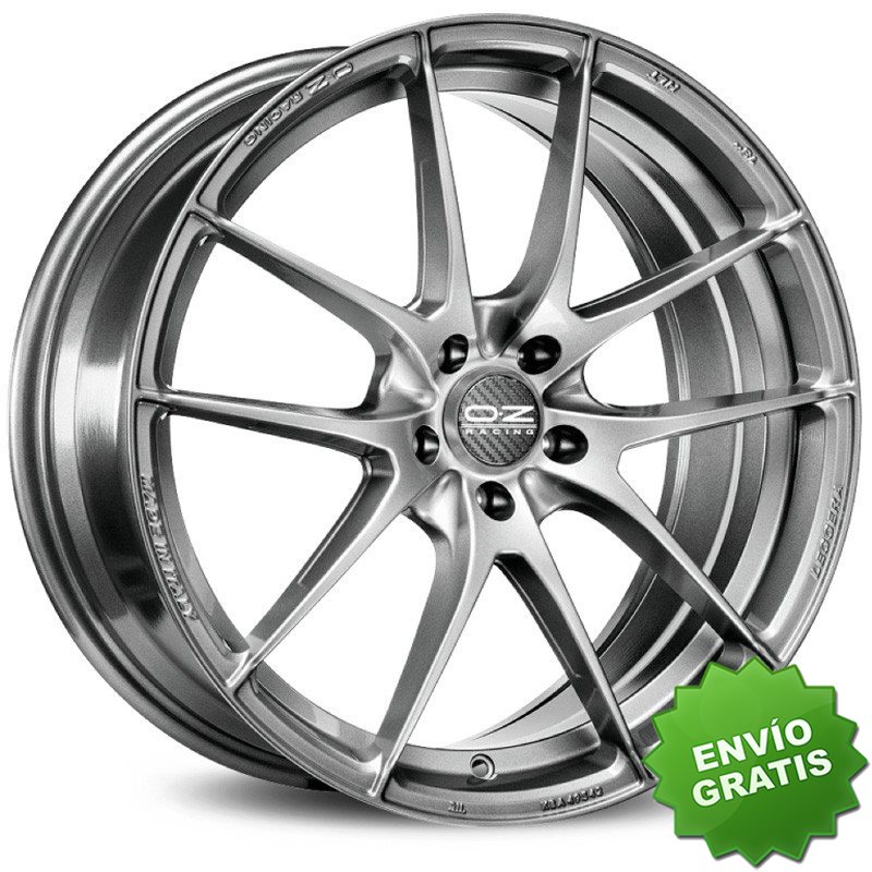 Llanta exclusiva Oz Leggera Hlt 9.5x21 5x112 Et22 Gris Claro