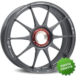 Llanta exclusiva Oz Superforgiata Cl 9x20 5x130 Et41 Grigio Corsa Con Scritte Di Fresatura