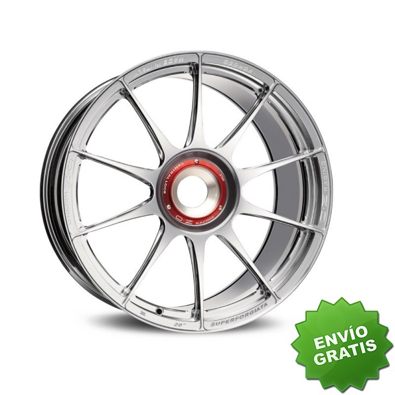 Llanta exclusiva Oz Superforgiata 8.5x19 5x120 Et46 Plata Pulido