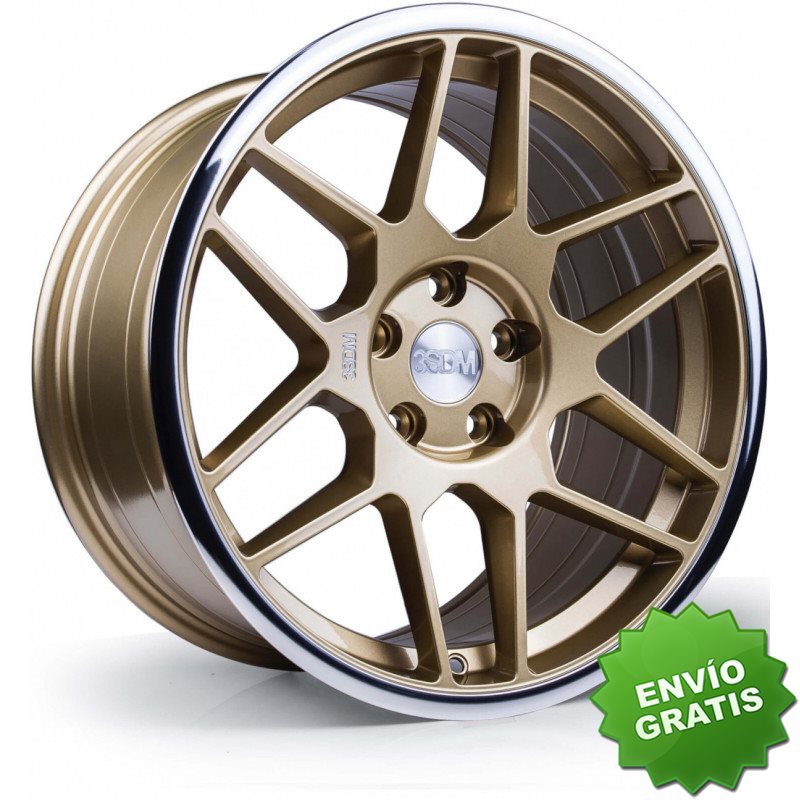 Llanta exclusiva 3sdm 0.09 (gold Mirror Lip) - 9.5x18 5x112 Et40.00%2 0cb73.1