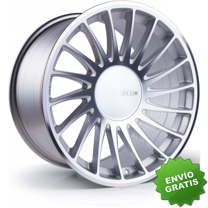 Llanta exclusiva 3sdm 0.04 (silver Cut) - 8.5x19 5x112 Et35.00 Cb73.1 