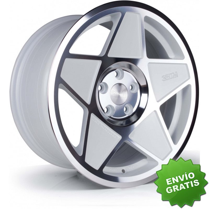 Llanta exclusiva 3sdm 0.05 (white Cut) - 8.5x19 5x112 Et42.00 Cb73.1