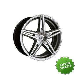 Llanta exclusiva Antera Type 505 8x18 5x120 Et30 74.1 Silver