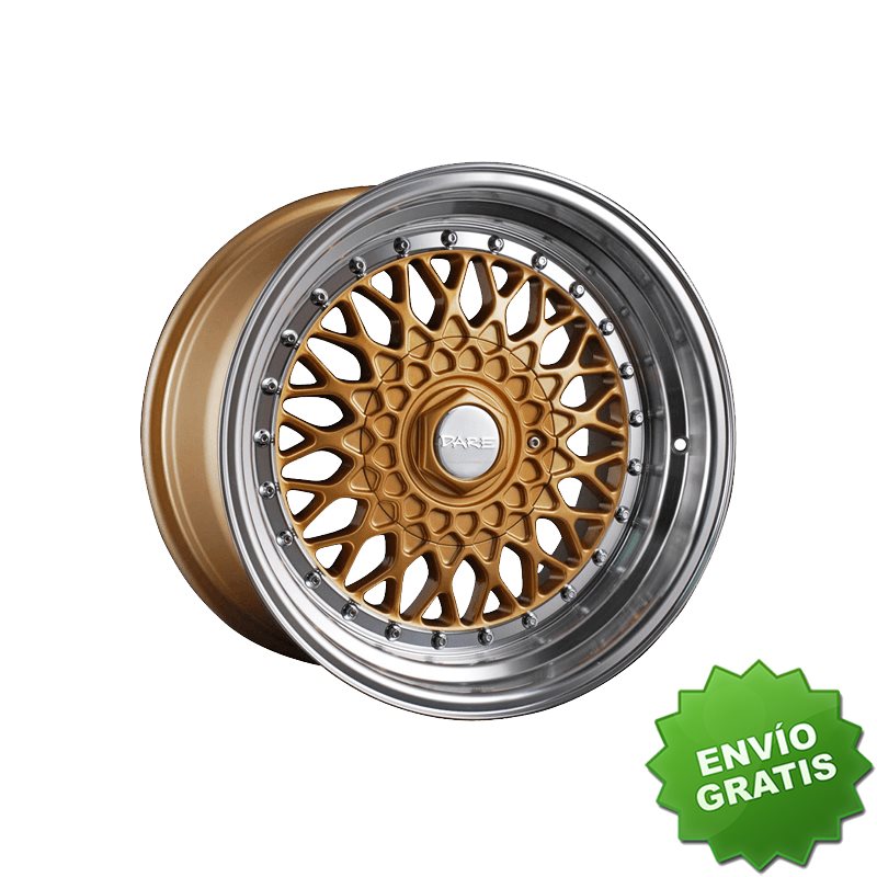 Llanta exclusiva Dare Rs 9x16 4x100 108 Et20 73.1 Oro Dm