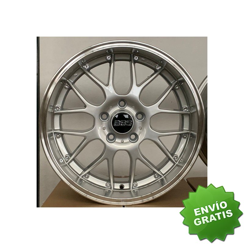 Llanta exclusiva Dare Y773 8x18 5x120 Et35 72.6 Silver Dm