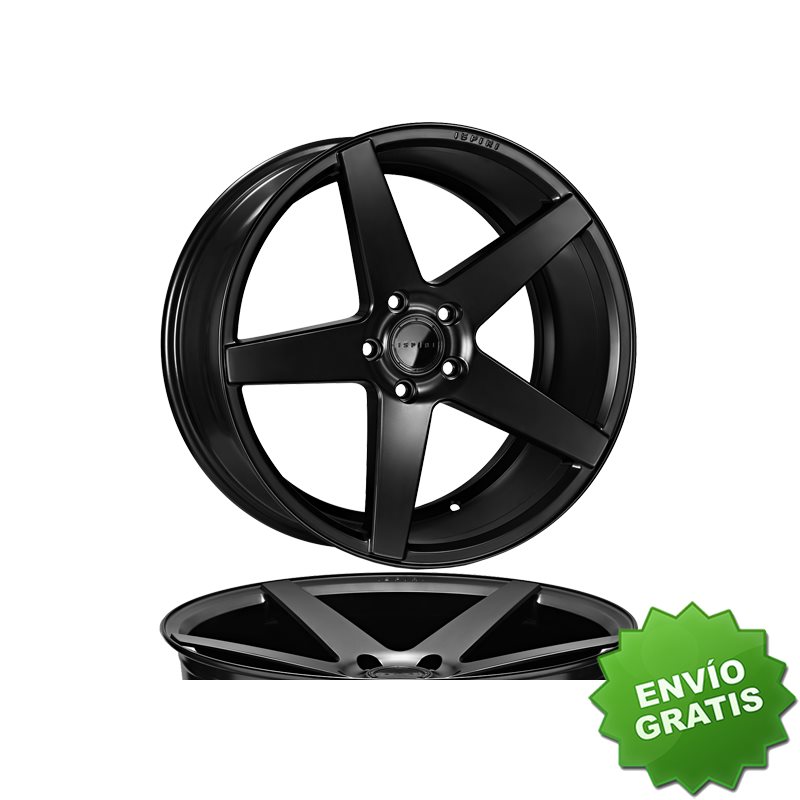Llanta exclusiva Ispiri Isr5 9.5x19 5x112 Et40 66.6 Matt-black