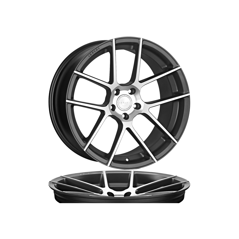 Llanta exclusiva Ispiri Isr6 10x20 5x120 Et38 72.6 Satin-graphit E Machined