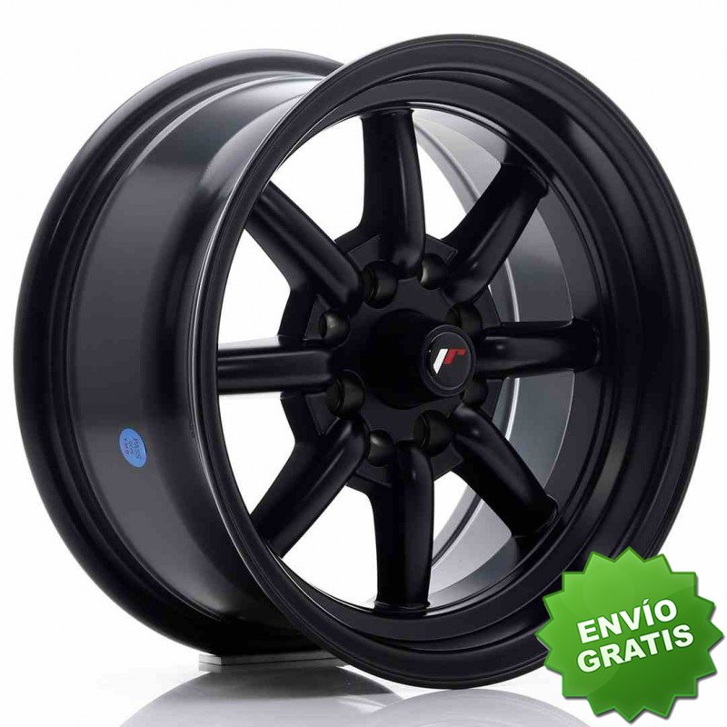 Llanta exclusiva Jr Wheels Jr19 14x7 Et0 4x100 114 Matt Black