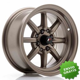 Llanta exclusiva Jr Wheels Jr19 14x7 Et0 4x100 114 Matt Bronze