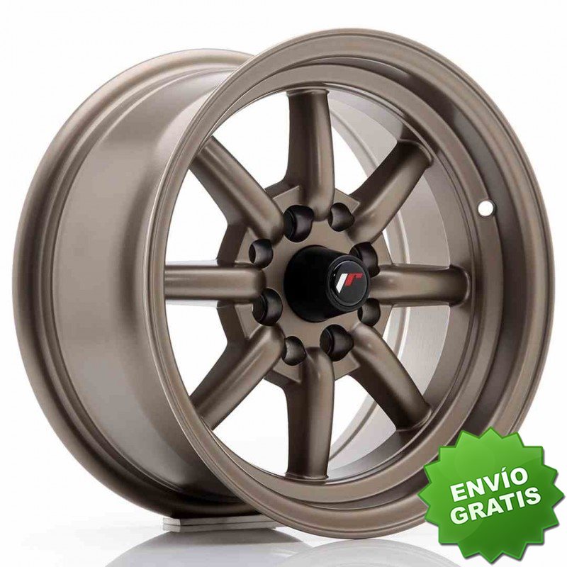Llanta exclusiva Jr Wheels Jr19 14x7 Et0 4x100 114 Matt Bronze